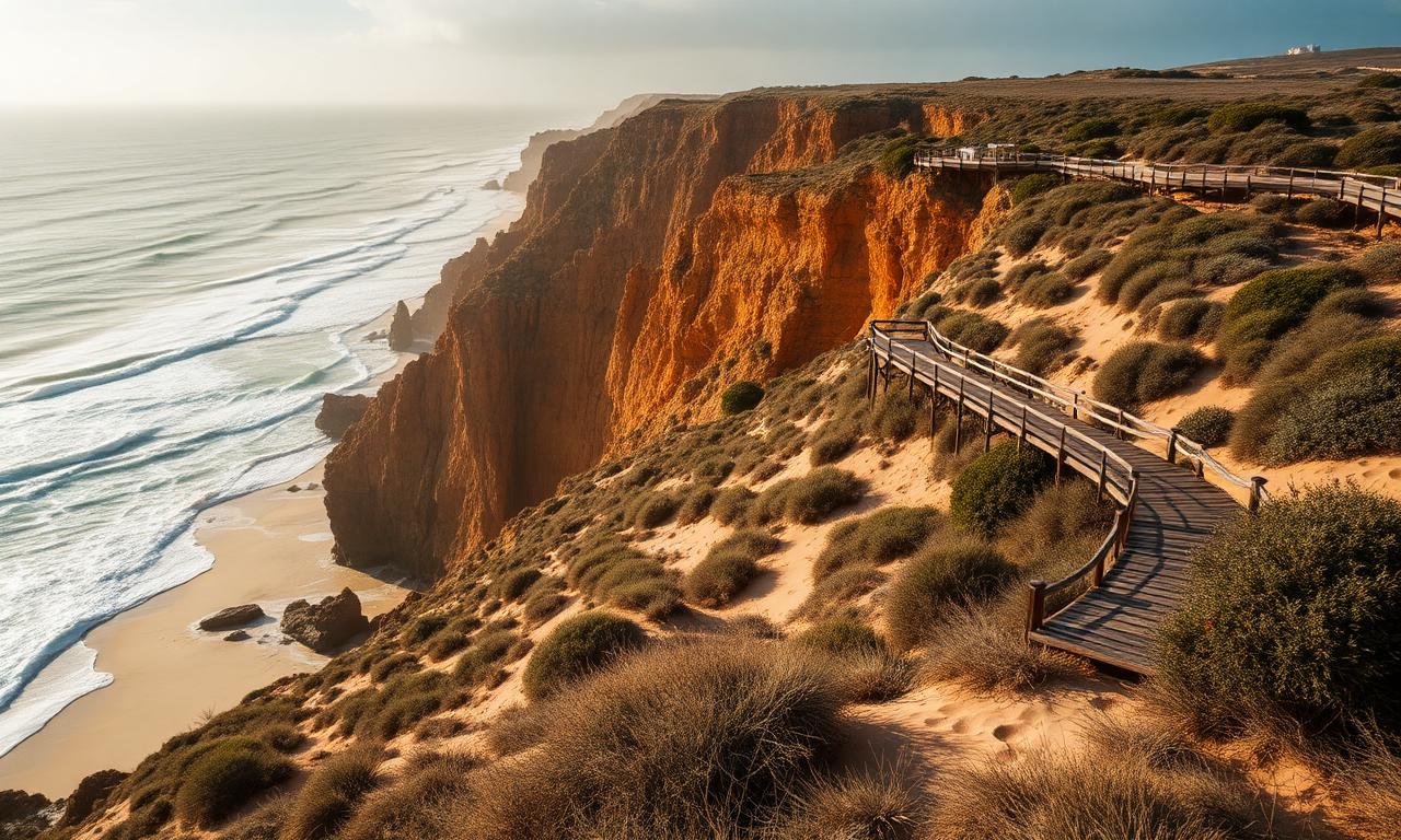 Het wilde surfstrand bij Carrapateira aan de Costa Vicentina